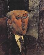Amedeo Modigliani Portrait of Max Jacob (mk39) oil painting